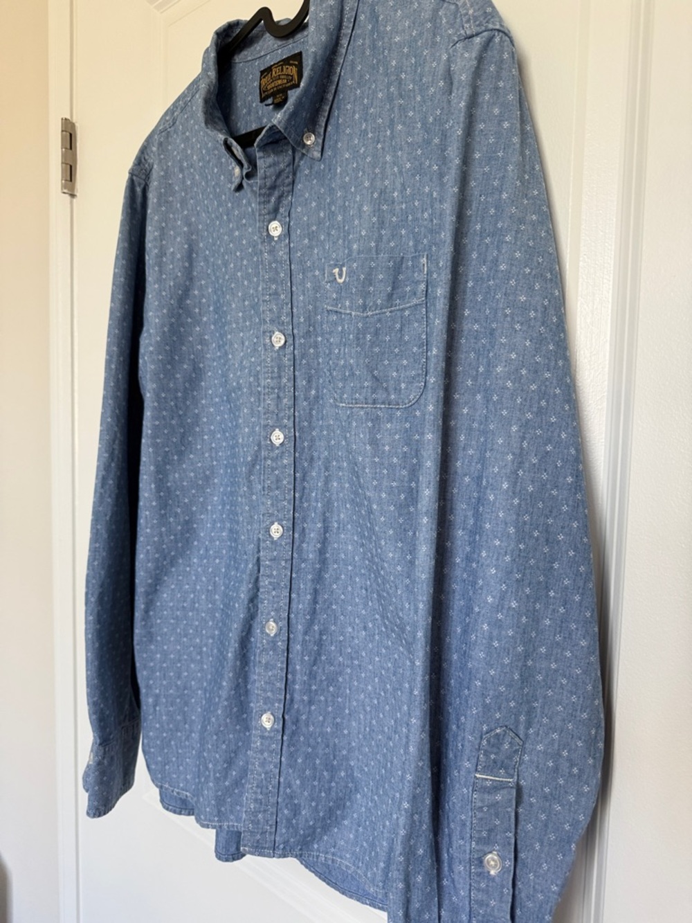 True Religion Long-Sleeve Button-Down Shirt
